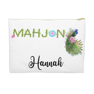 Borsa portaoggetti personalizzata per tessere del Mahjong / Borsa porta tessere