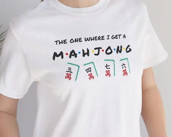 Mahjong Shirt, Mahjong love, Funny Mahjong, Mahjong Gift, Mahjong tee, Gift for Mom, Mahjong lover, mahjong player, crack dot bam