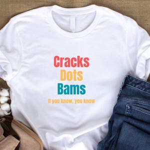 Funny Mahjong Shirt: Cracks Dots Bams Tee