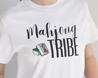 Mahjong Shirt, Mahjong tribe, Funny Mahjong, Mahjong Gift, Mahjong tee, Gift for Mom, Mahjong lover, mahjong player, crack dot bam