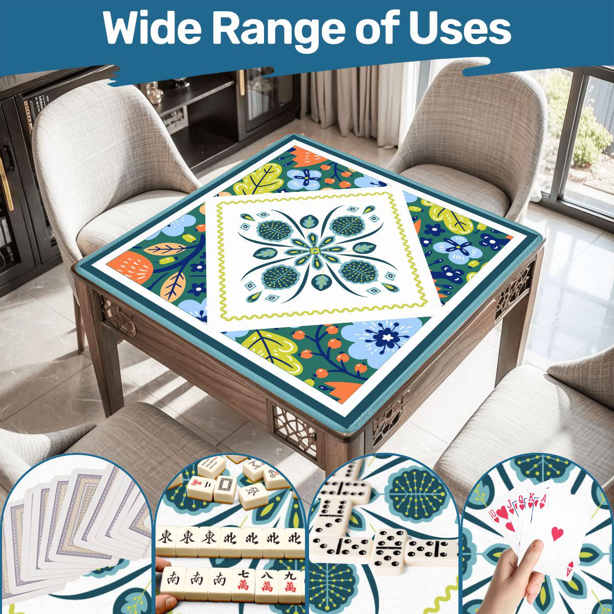 Spring Mahjong Set Mahjong Mat, Spring Theme Mahjong Mat, Mah Jongg Mat - Etsy