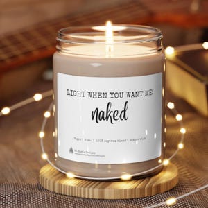 Funny Candle, Wedding Shower Gift, Wedding Gift, Bachelorette Party Gift, Gift for Him, Sexy Candle, Sexy Gift, Bridal Shower Gift