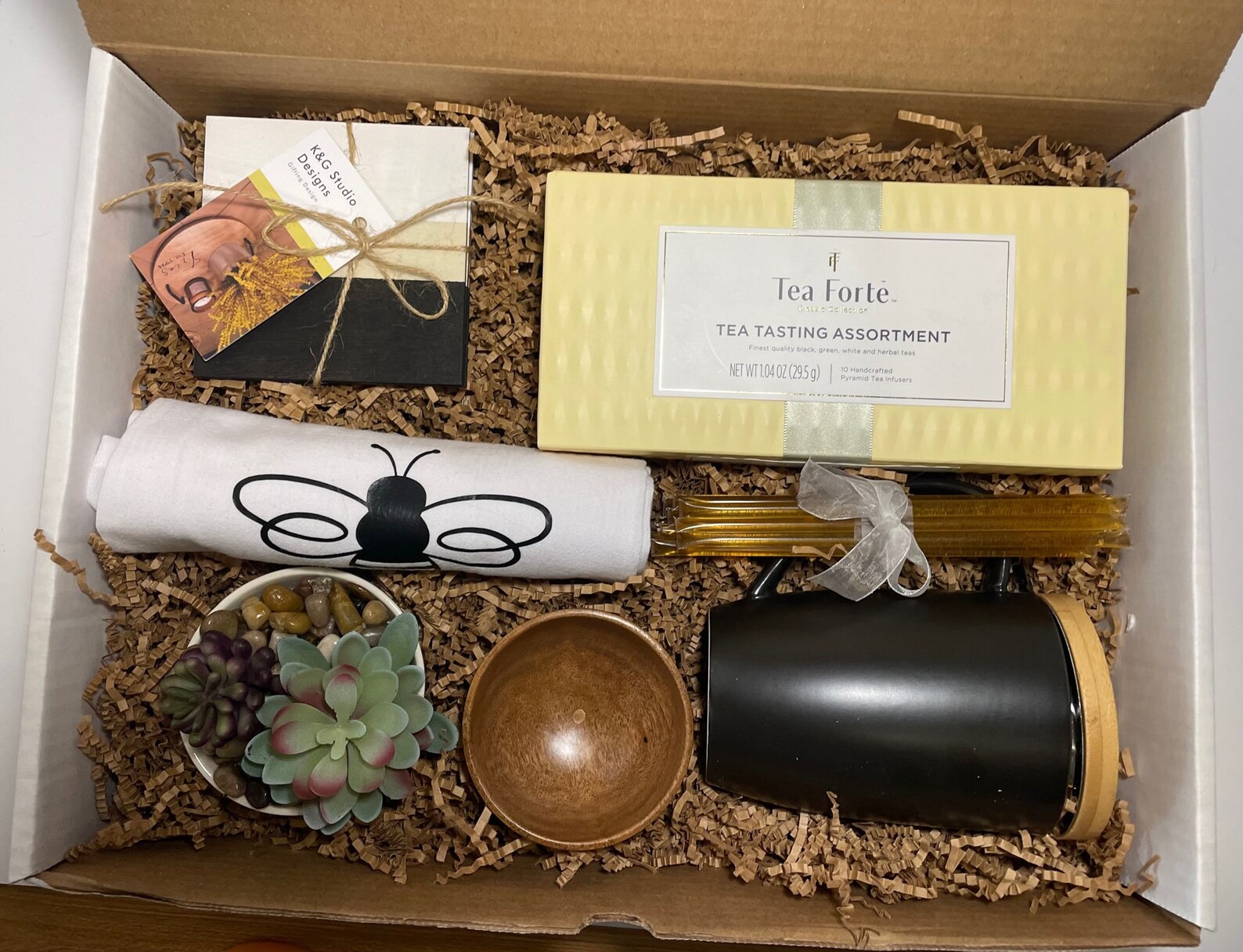 Tea Themed Gift Set Housewarming Gift / New Home Gift / Gift Etsy