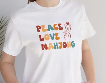Mahjong Shirt, Mahjong love, Funny Mahjong, Mahjong Gift, Mahjong tee, Gift for Mom, Mahjong lover, mahjong player, crack dot bam