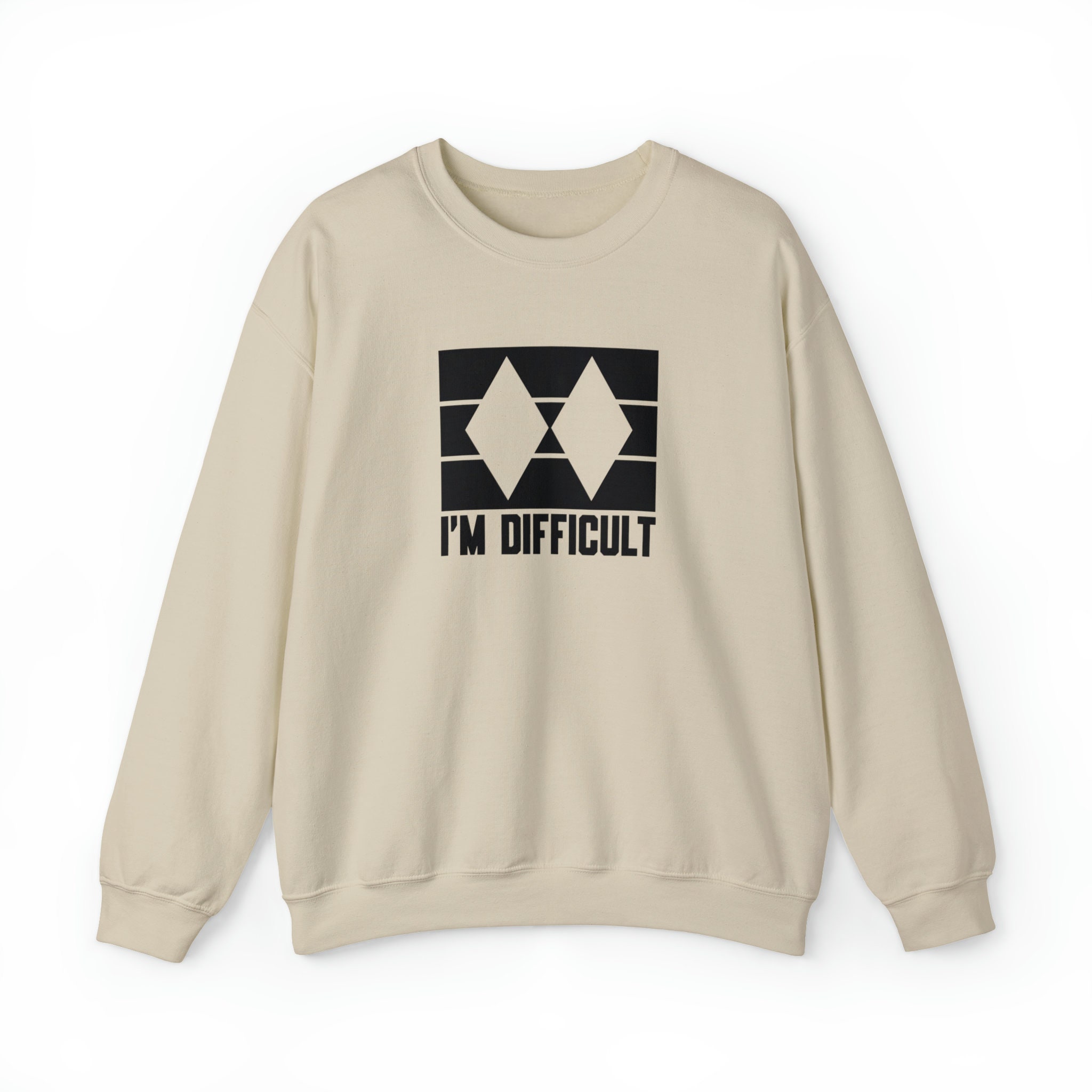 Don't Be Difficult Pullover Sweater main image 0