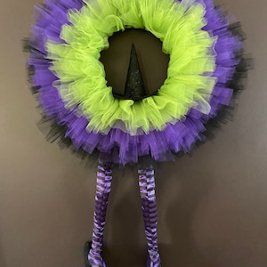 Tulle Witch Wreath