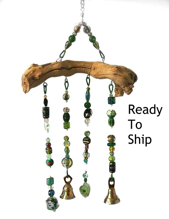 SunCatcher Beaded Curtain SunCatcher for Window Small Beaded SunCatcher Green /& Brown Flower SunCatcher Hanging Beads Sun Catcher