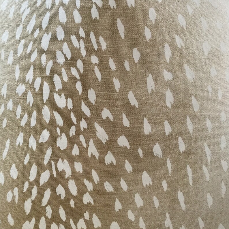 Fawn Antelope Print Pillow cover Vern Yip Perth Fabric Etsy