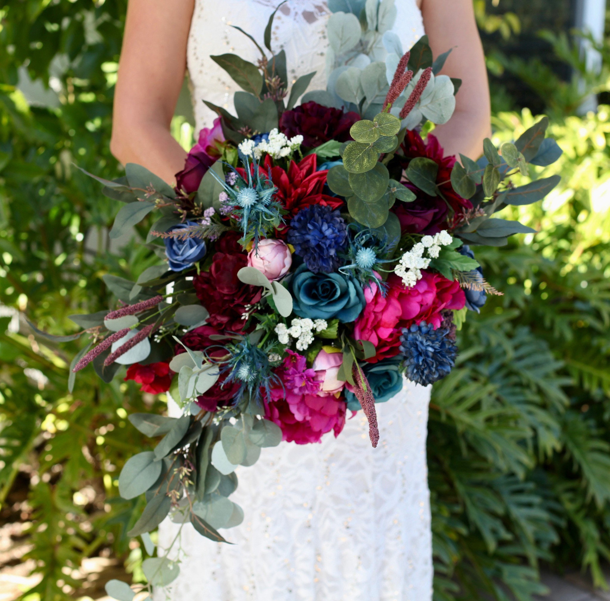 Jewel Tone Wedding Bouquets