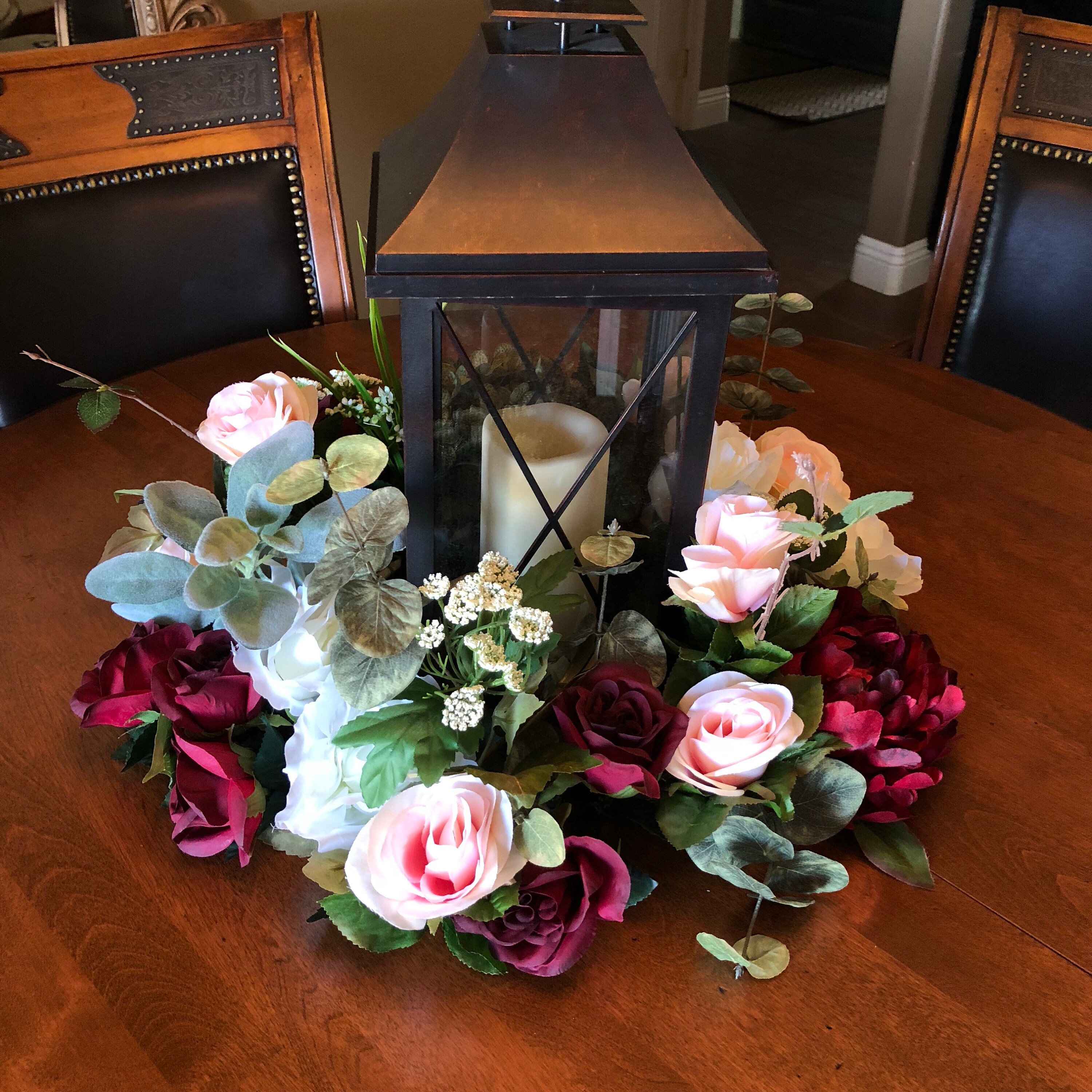 Navy Lantern Centerpiece Weddings Wedding Lantern Centerpiece Wedding Centerpiece Navy Blue Wedding Centerpiece Wedding Lantern Flowers