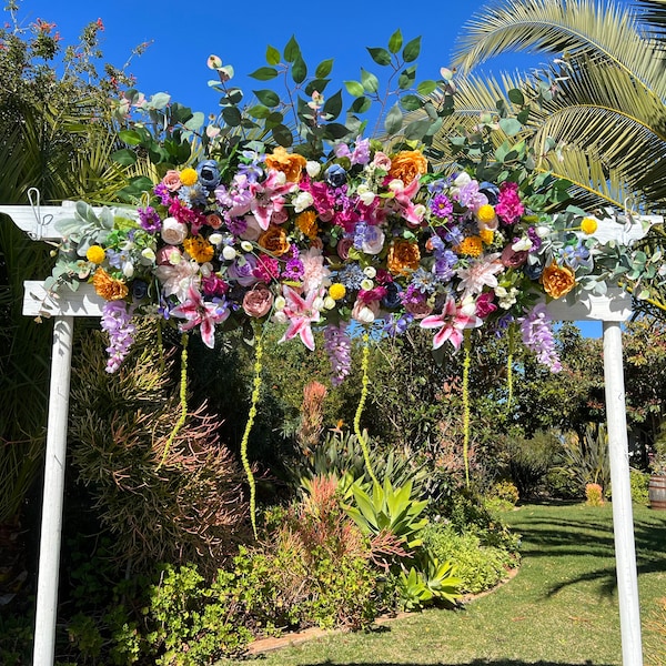 Dried Wildflower Swag for Arch Etsy