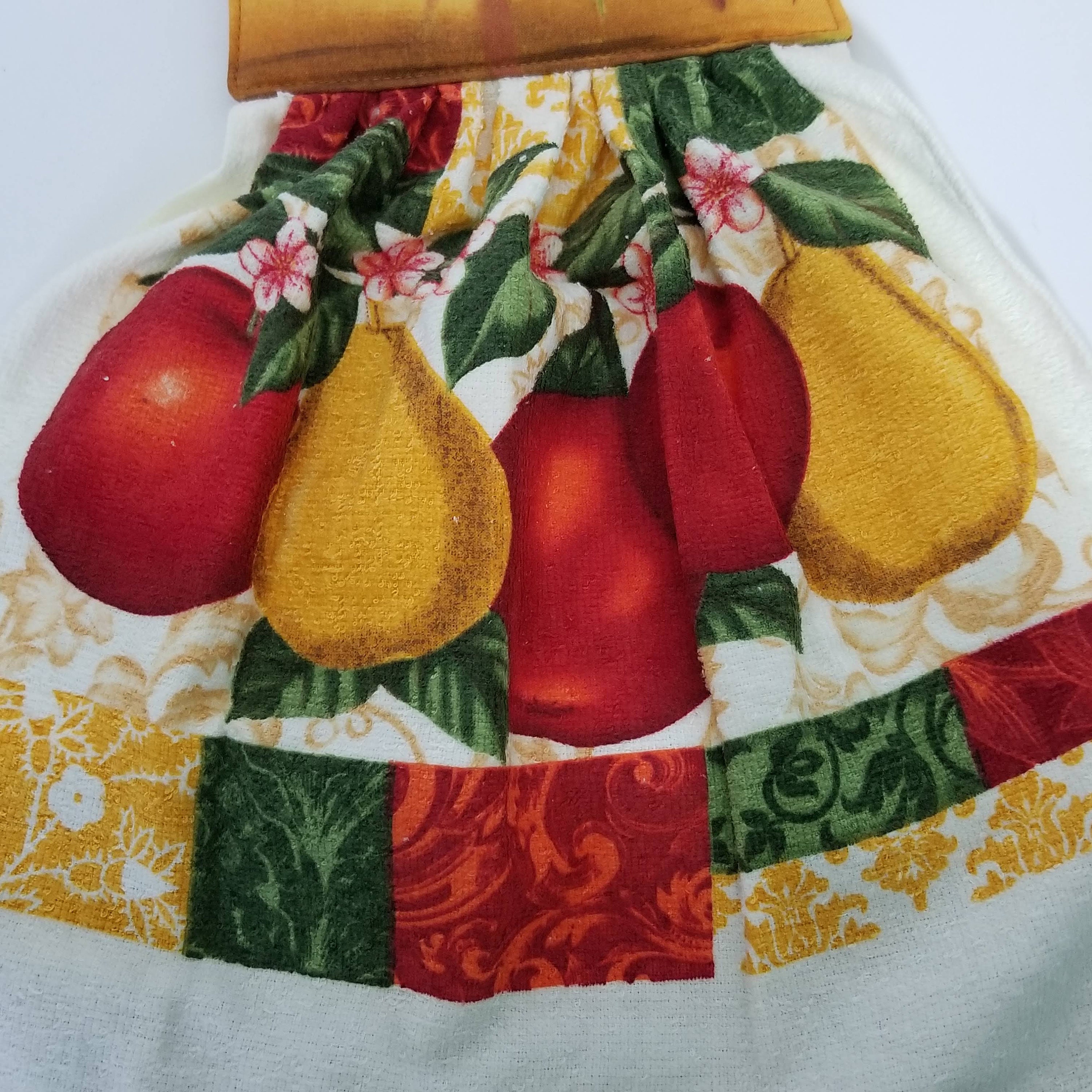 Fruit and Veg  Small Cotton Kitchen Towel – Pink Moon Goods