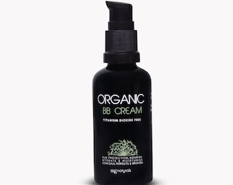 Bio-Mineral-BB-Creme 50 ml – getönte, vegane Feuchtigkeitscreme ohne Titandioxid