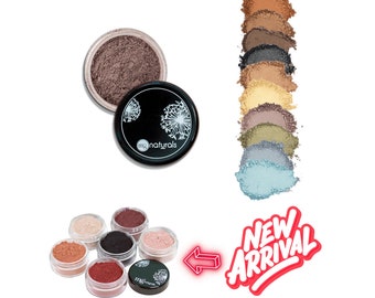 Natural vegan mineral eyeshadow - Titanium Dioxide Free perfect for sensitive eyes