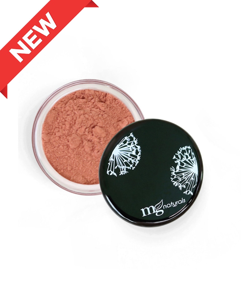 Natürlicher veganer Mineral-Lidschatten Titanium Dioxide Free, perfekt für empfindliche Augen Matte Sunset