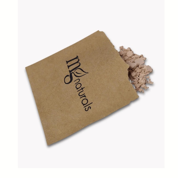 Vegan Mineral Foundation powder SAMPLES - Titanium Dioxide Free Mineral Foundation Samples