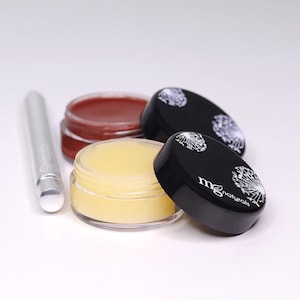 Organic Vegan Lip Glaze tinted with Organic Australian Clay, available in 3 shades image 1