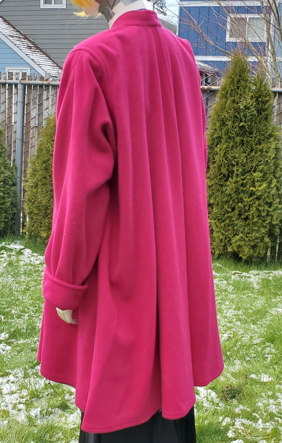 Beautiful & Perfect Bright Pink Coat / Cloak by M… - image 5