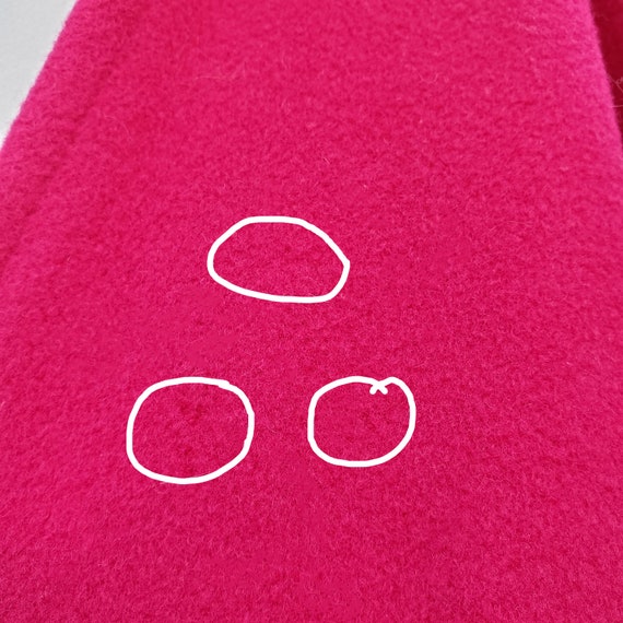 Beautiful & Perfect Bright Pink Coat / Cloak by M… - image 8