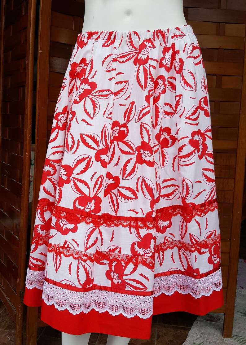 70s prairie skirt by Carefree Fashions Scottsdale Arizona ~ Size ML