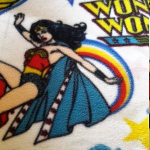 Handmade Wonder Women Blanket