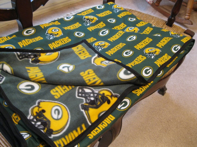 Handmade Green Bay Packers Blanket Etsy