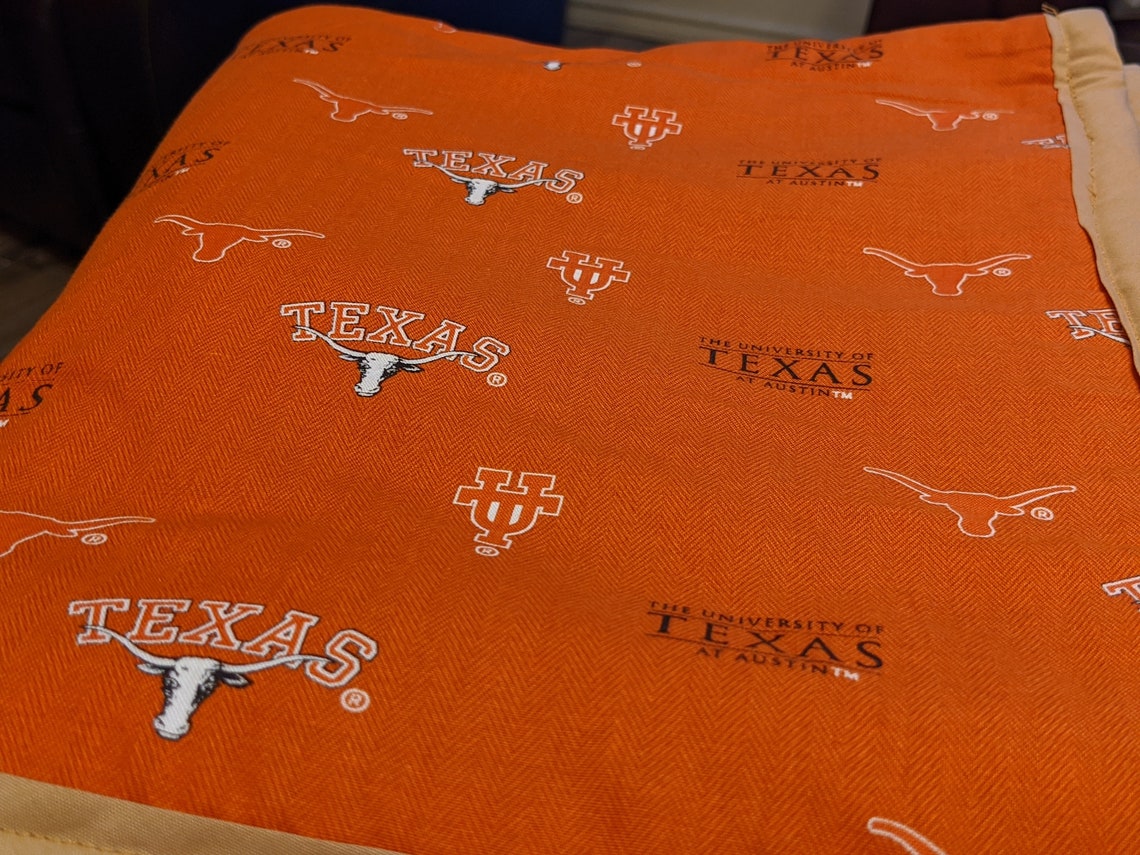 Handmade University of Texas Blanket Etsy