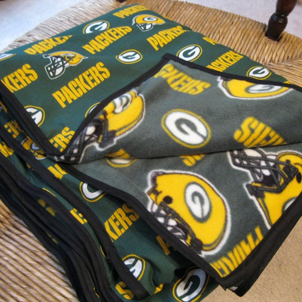 Handmade Green Bay Packers Blanket