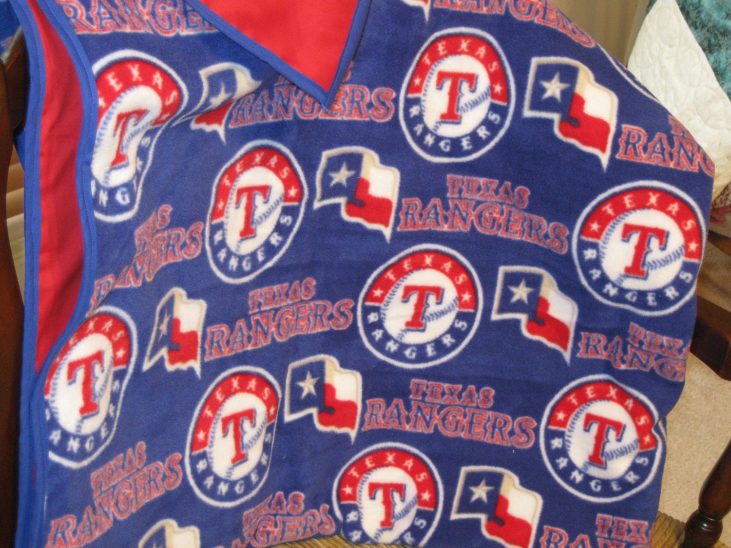 Handmade Texas Ranger Blanket Etsy
