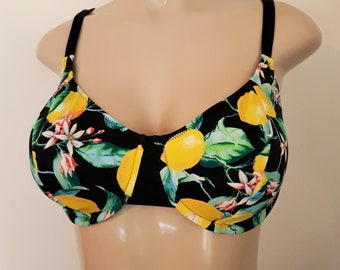 Bikini Tops for Bigger Busts Underwire Plus Size Swimsuits Women's