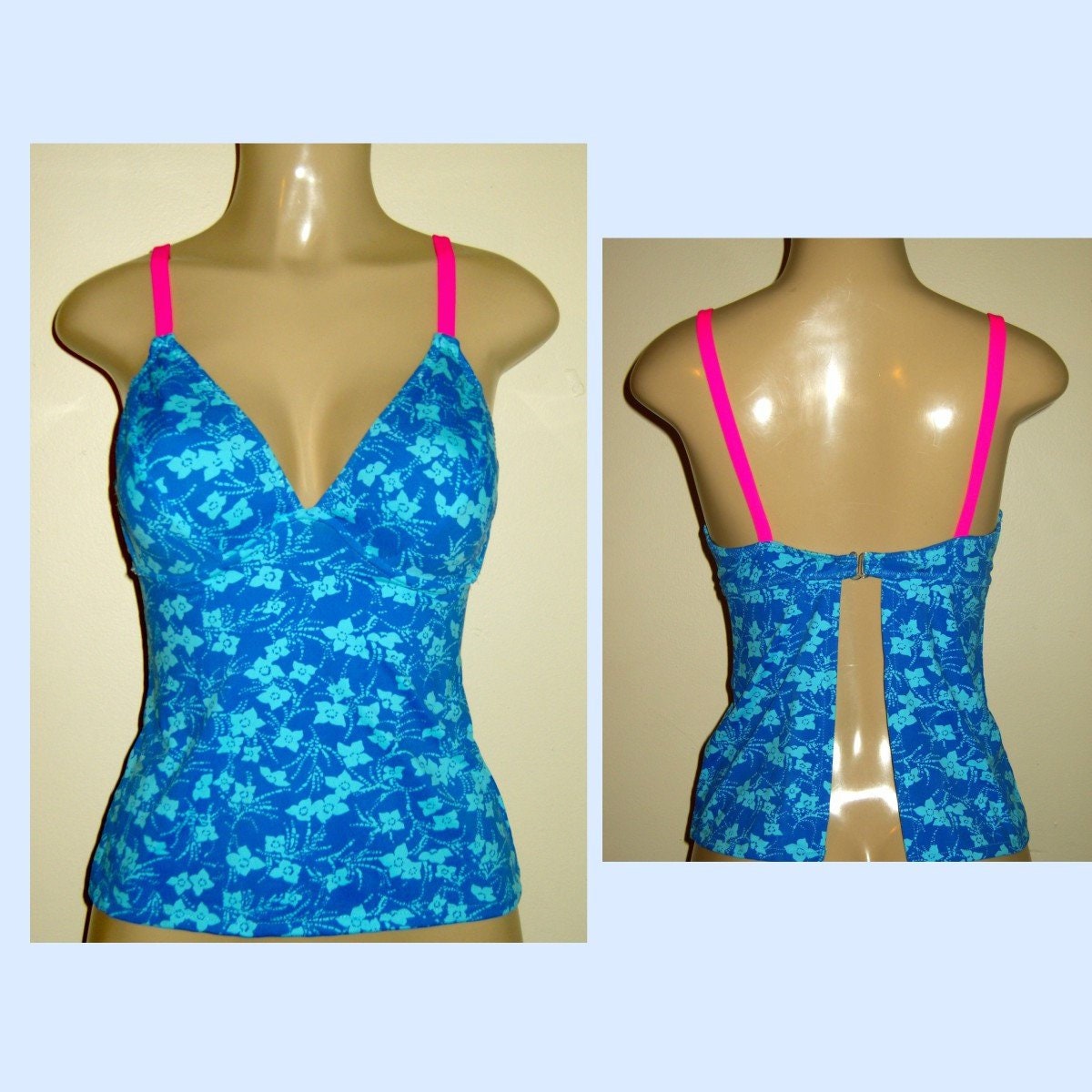 Apron Back Tankinis for Women Underwire Support Open Back - Etsy Norway