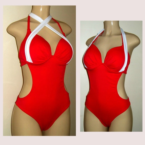 halter bathing suit with underwire