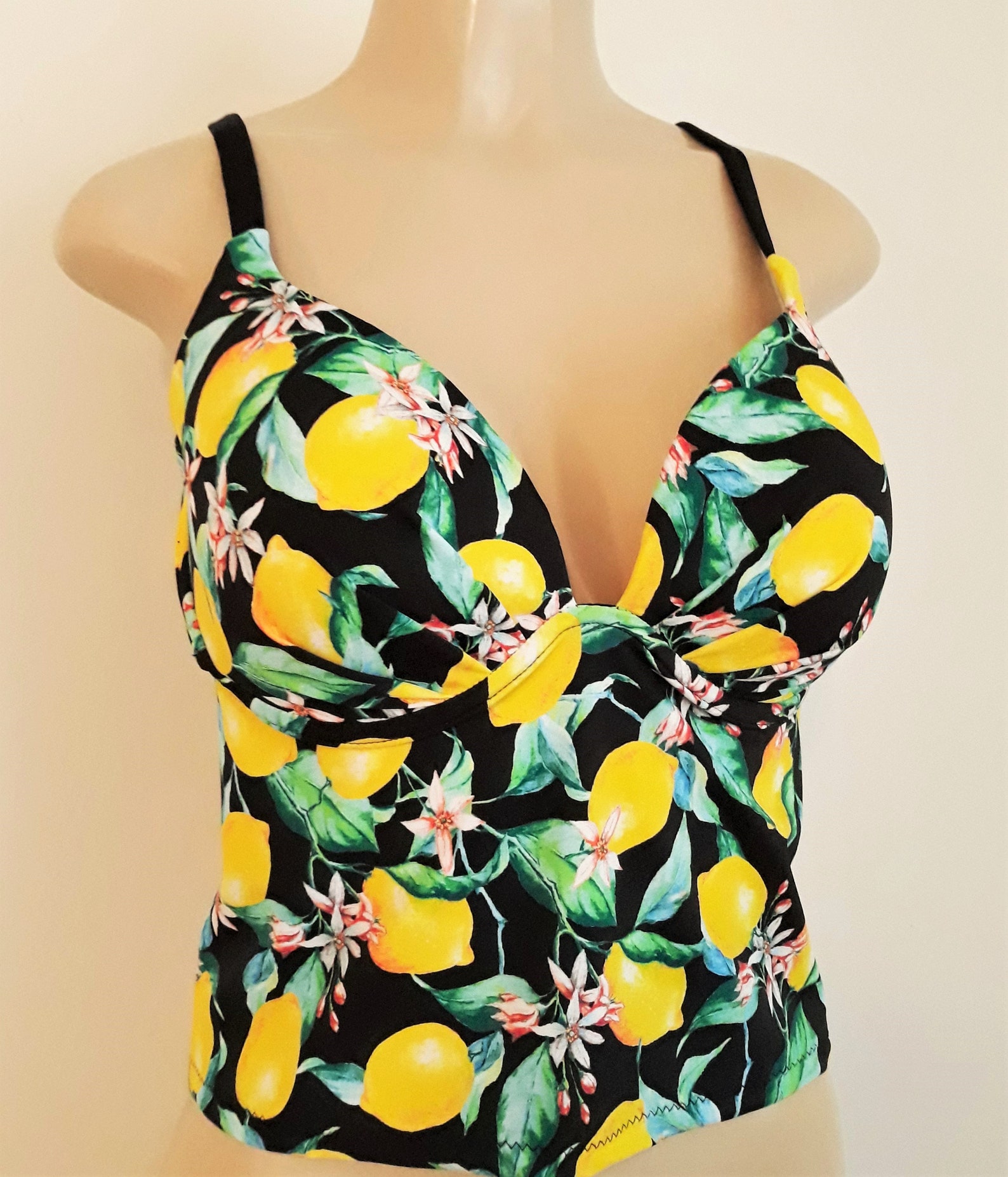 Open Back Tankinis Underwire Swimwear Tankini Tops Push up - Etsy