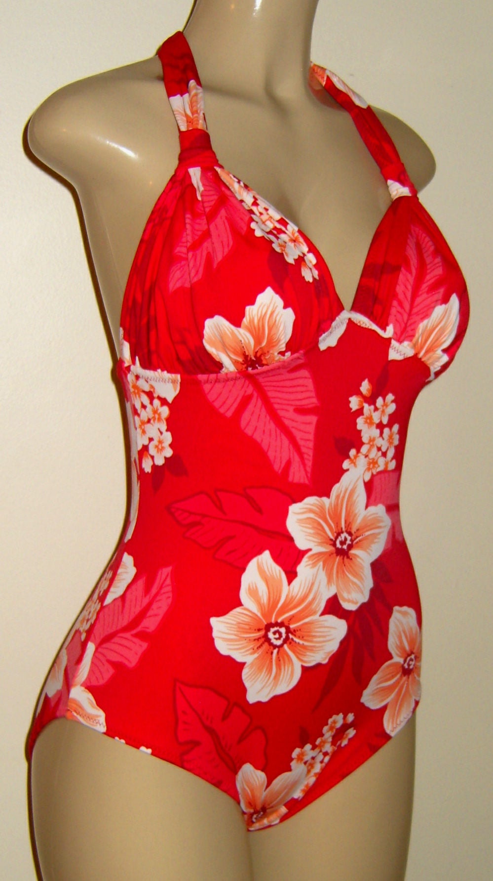 high back swim top