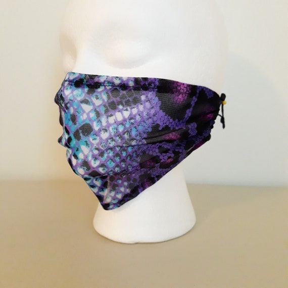 Mesh Face Masks Sheer Face Masks Thin Lightweight Single Etsy