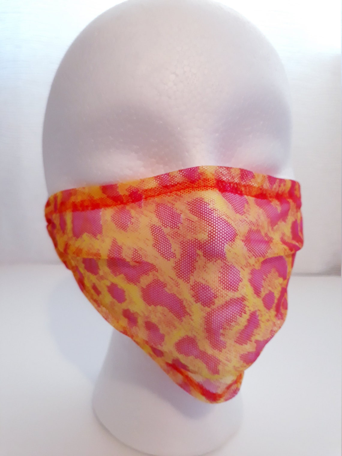 Sheer mesh face masks lightweight single layer net face Etsy