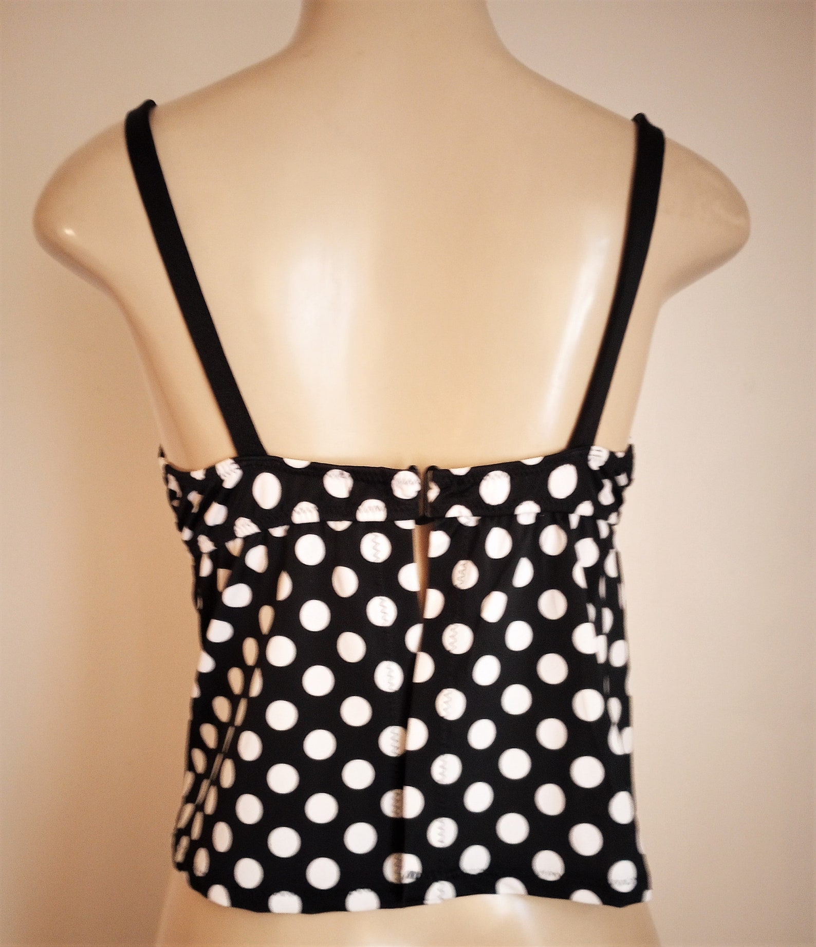 Tankini Tops With Underwire, Push up Swimwear Tops, Open Back Tankinis