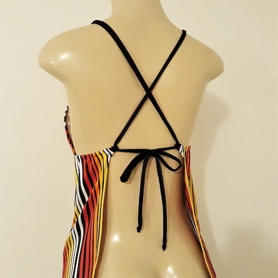 crossover bathing suit top