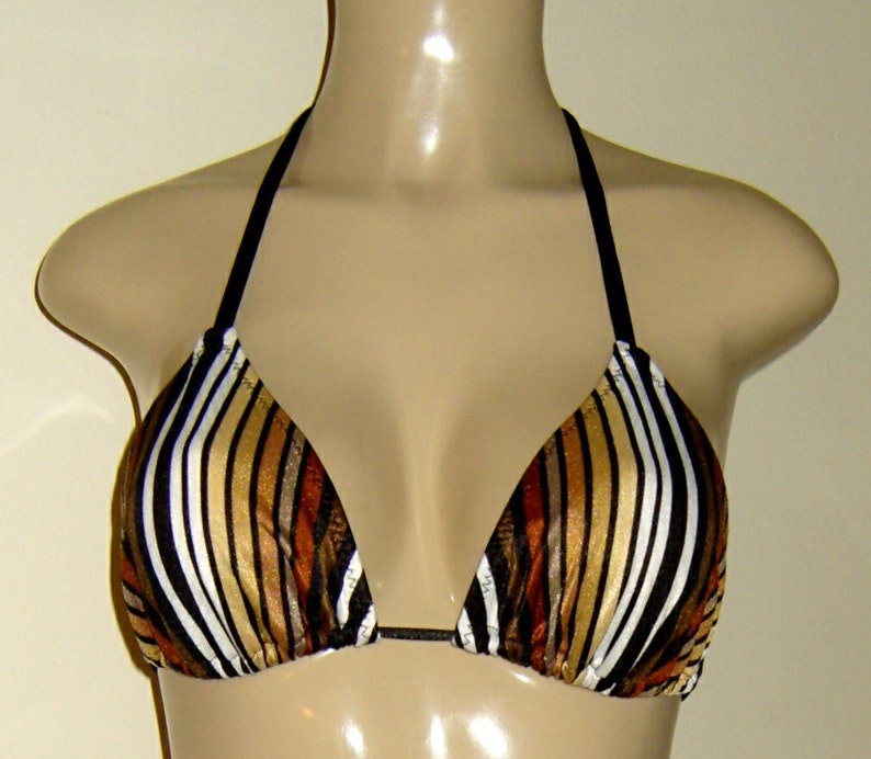 tie neck bikini top