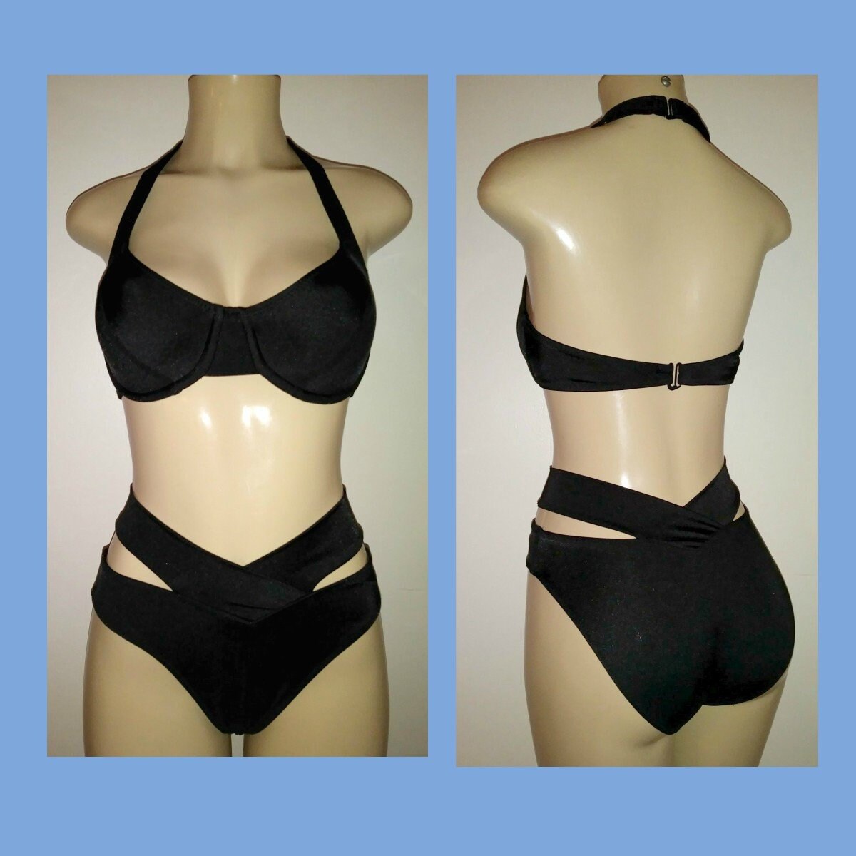 underwire swim tops for large bust