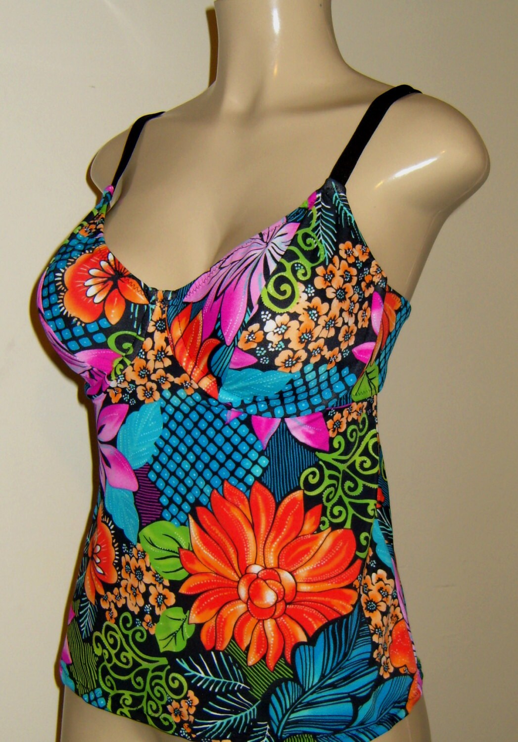 Support Tankini for larger bustsPlus Size