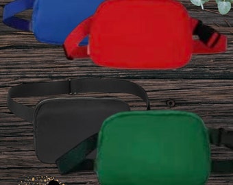 Blank Belt Bag Fanny Pack
