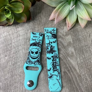 Jack sandy claus Smart Watch Band with silicone Ink