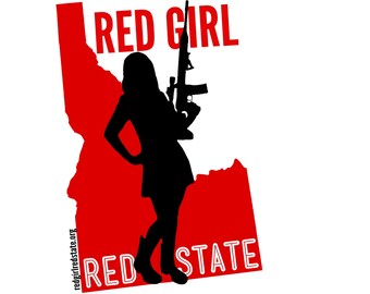 Full Size Red Girl AR