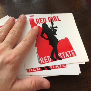 Full Size Red Girl AR image 2