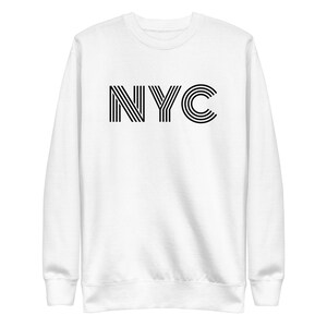 NYC Unisex Premium Sweatshirt - New York Sweatshirt - Big Apple - Manhattan