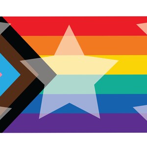 SVG New Pride Flag