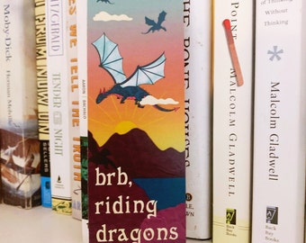 BRB Riding Dragons Bookmark