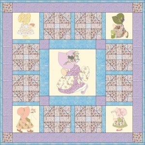 PDF - Sunbonnet Sue Easter Sunday Quilt Pattern