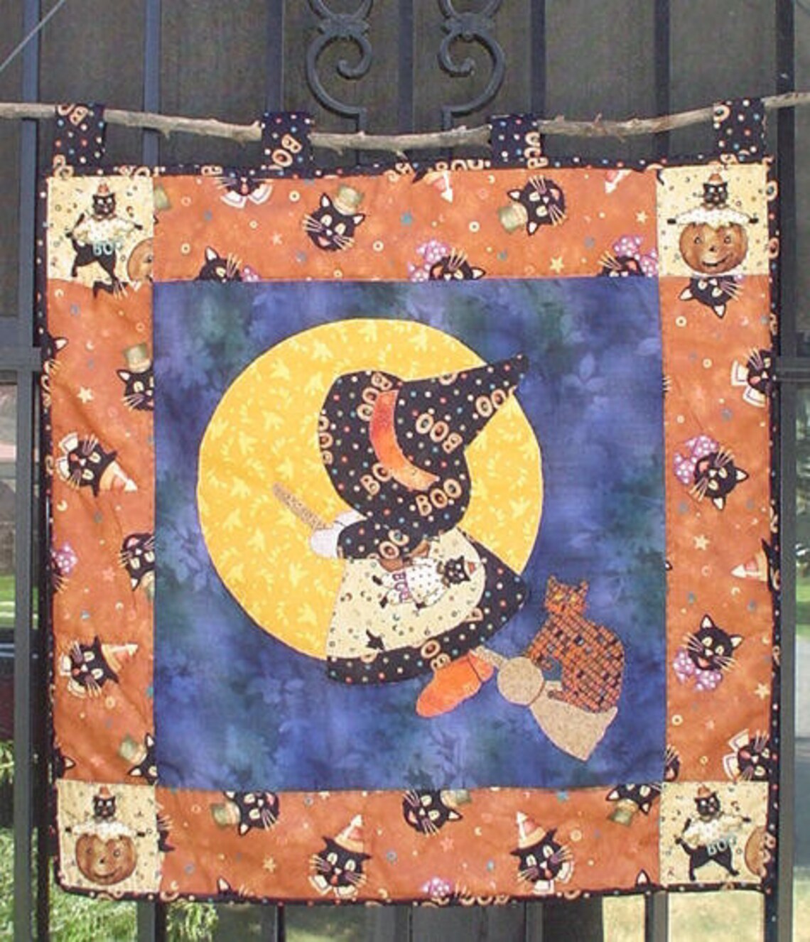 PDF Sue Halloween Wall Hanging Pattern Etsy